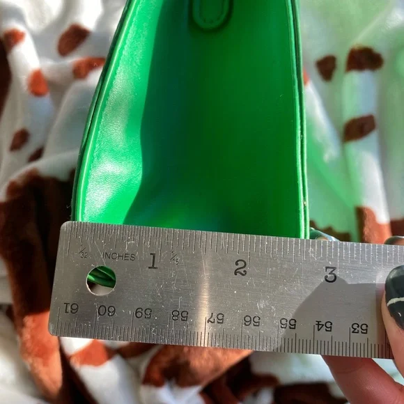 🖤5/$20 Bright Green Mini Tote Crossbody Bag - Picture 4 of 11